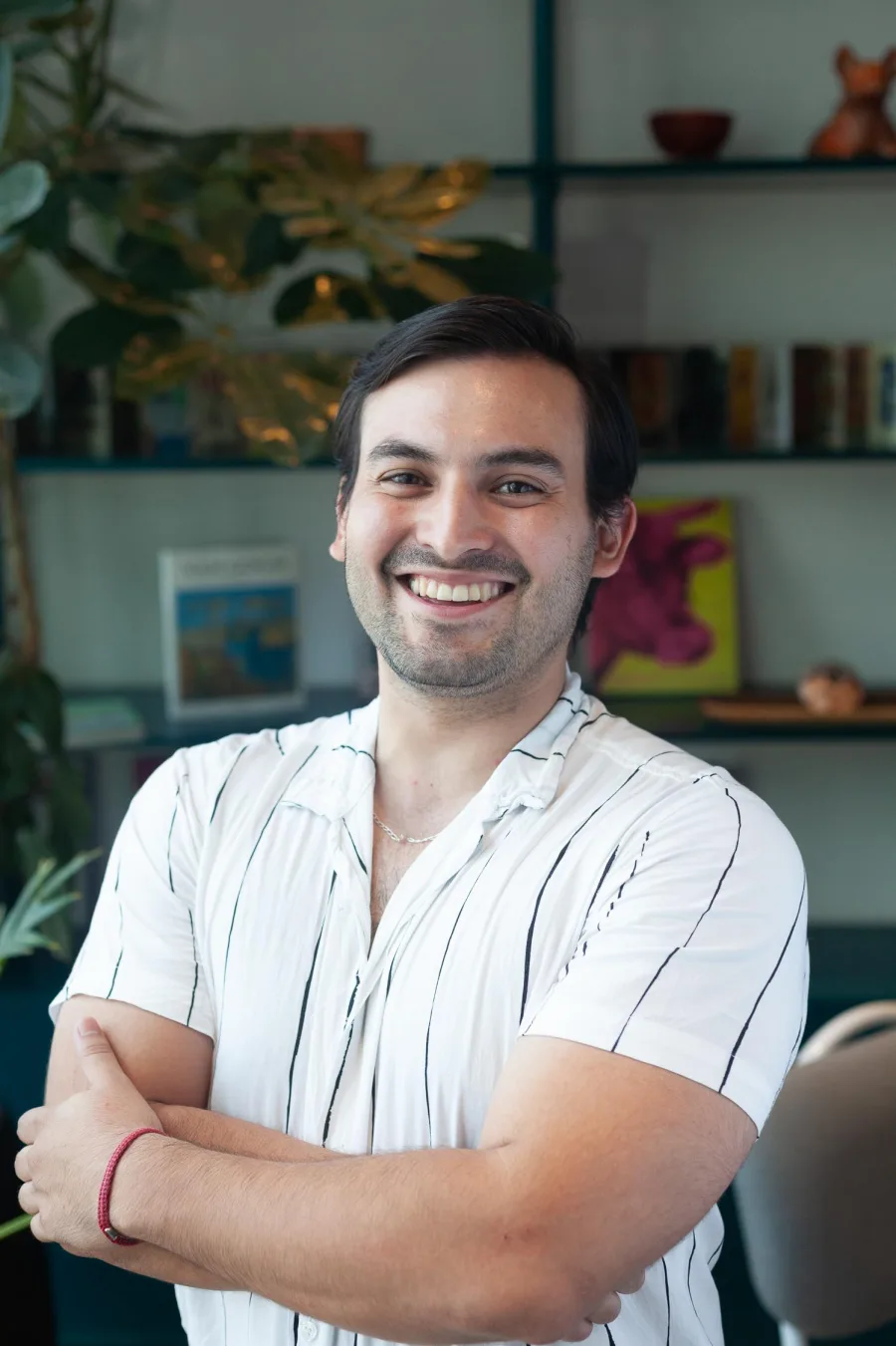 Retrato de Oscar Abrego, desarrollador web en ADGO